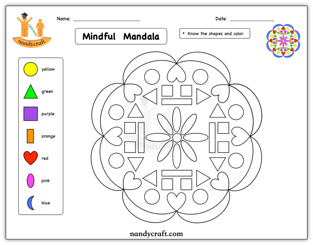 Mindful Mandala | Know and Color